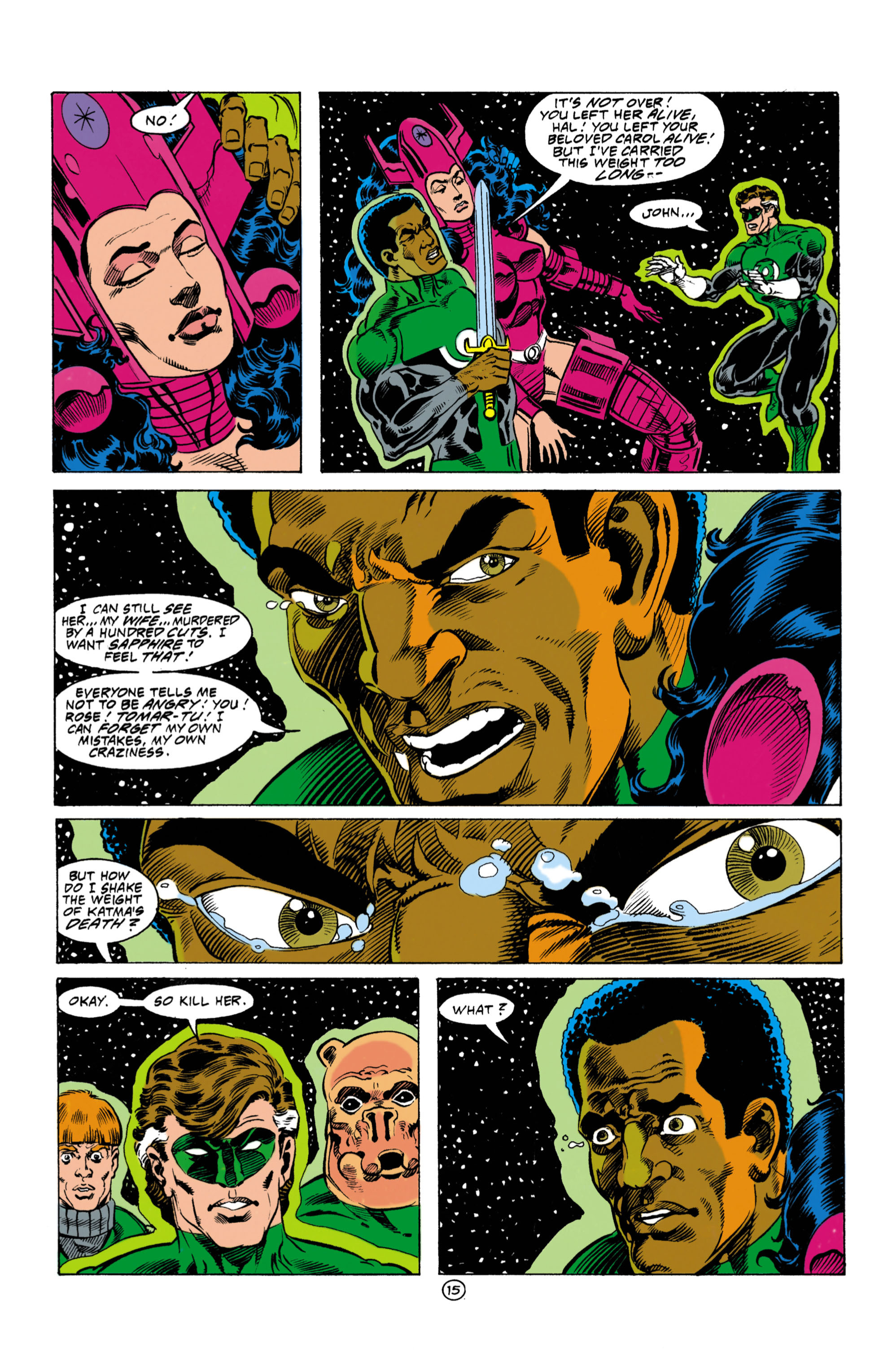 Read online Green Lantern (1990) comic -  Issue #24 - 16