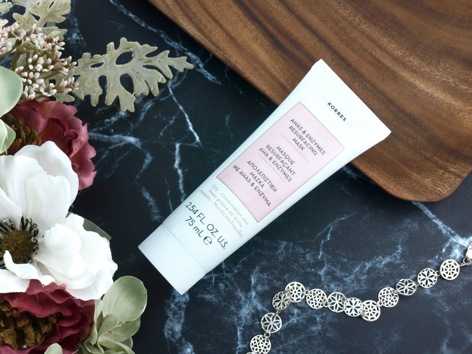KORRES | Pomegranate AHAs & Enzymes Resurfacing Mask: Review