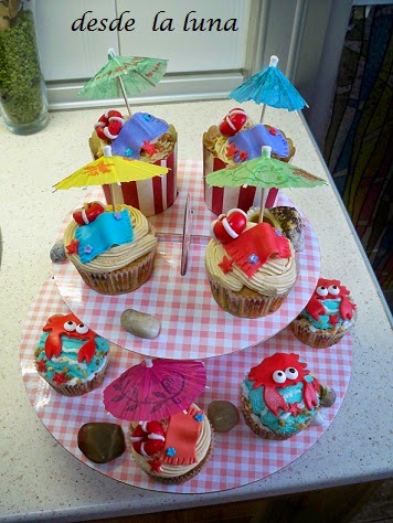 DESDE LA LUNA: CUPCAKES VERANIEGOS