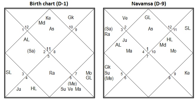 Vedic Astrology Navamsa Chart Calculator