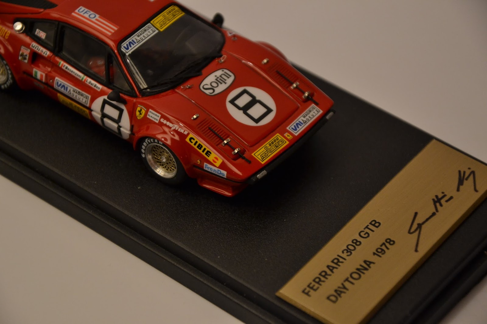 Kit Modèle Réduit Record – Ferrari 308 GTB Europa – 1/43 – Résine – Occasion