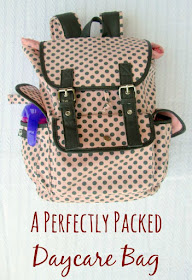 How to pack the perfect daycare bag for the baby or infant of a working mom