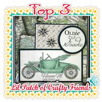 Top 3 at Lil Patch of Crafty Friends