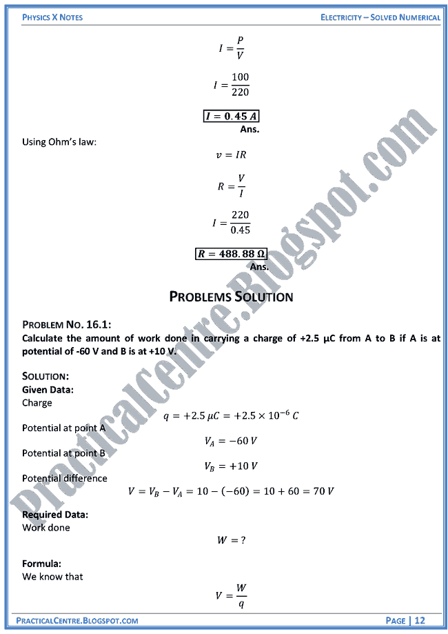 electricity-solved-numericals-example-and-problem-physics-x