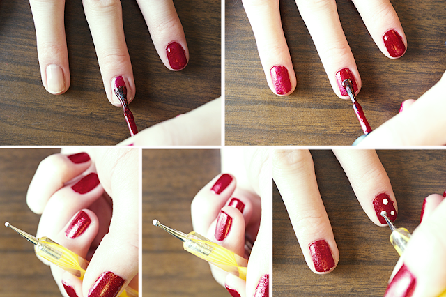 Pretty Simple Life: Red Christmas Nails