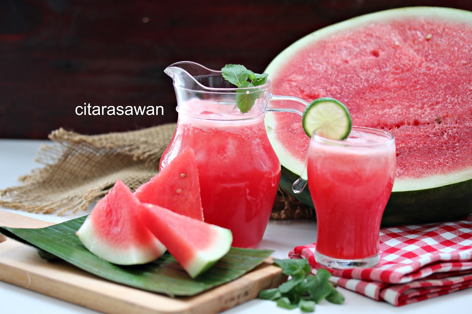 Jus Tembikai Watermelon Juice Resepi Terbaik