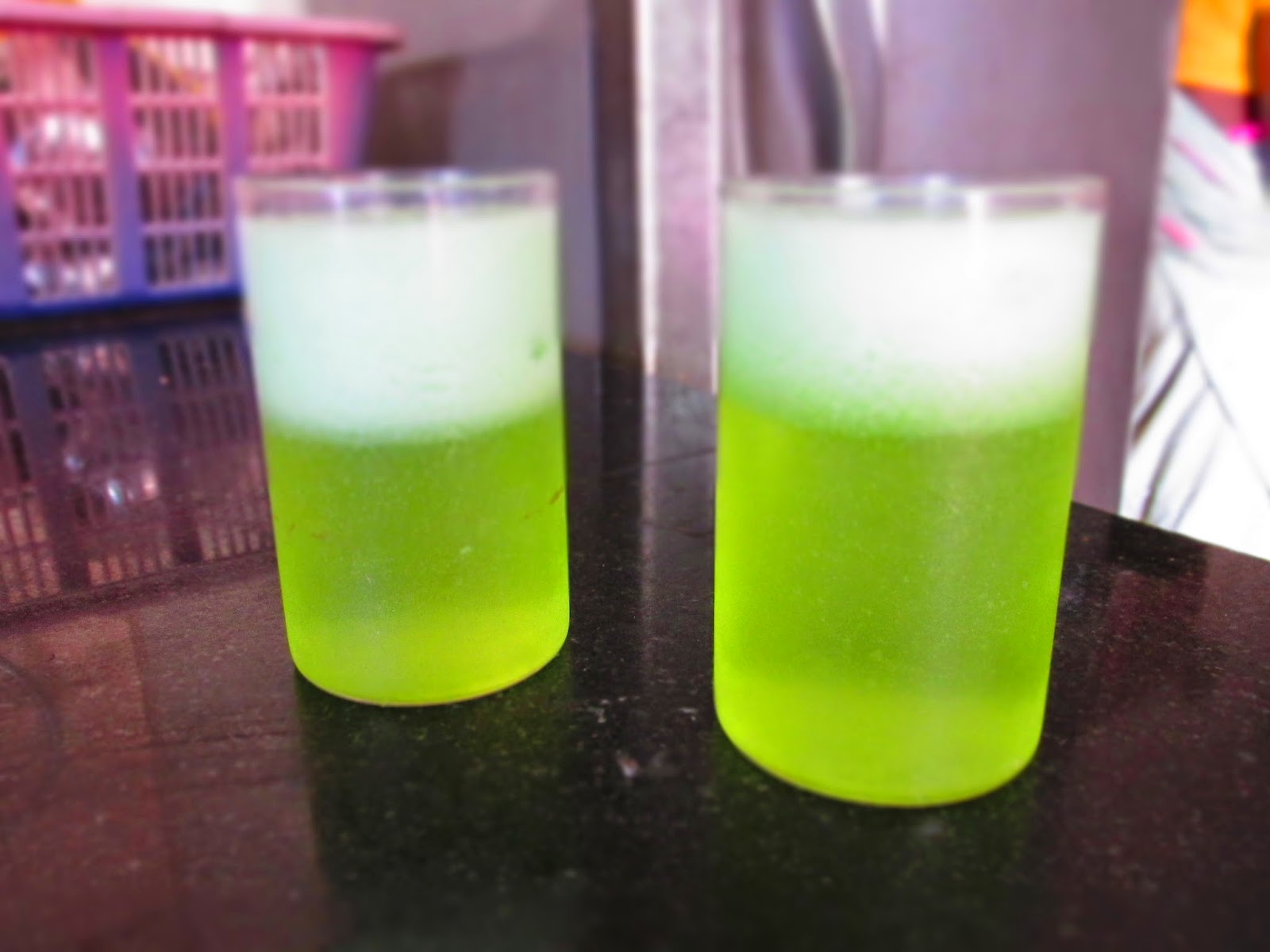 Green Apple and Lime Mocktail
