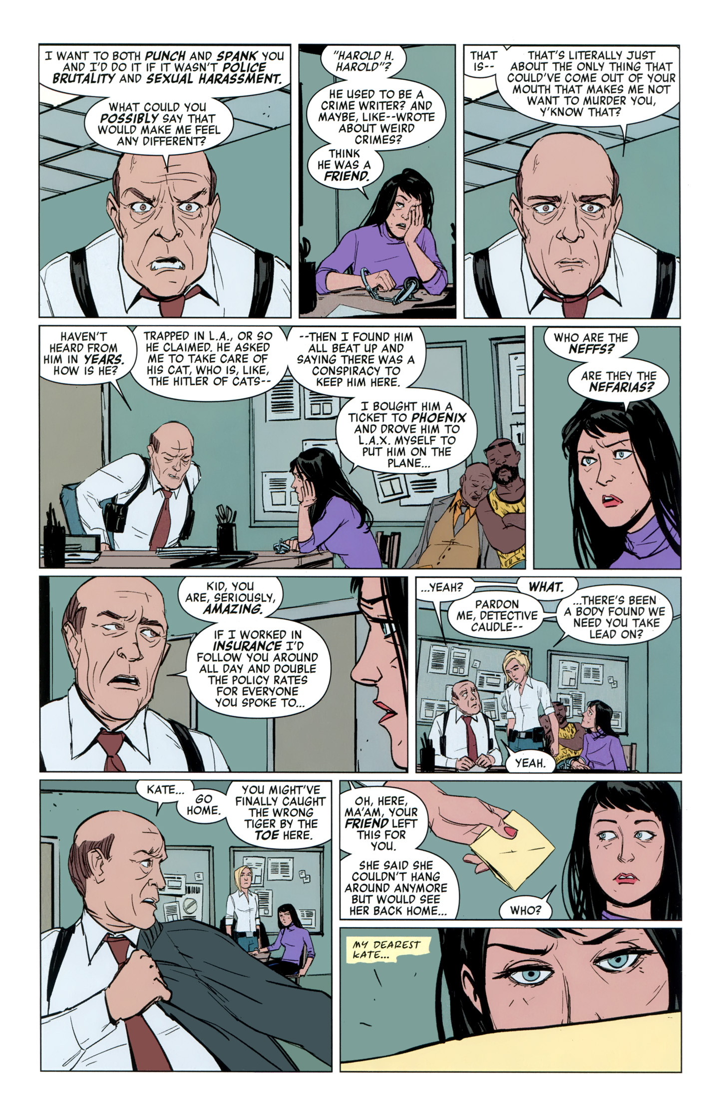 Read online Hawkeye (2012) comic -  Issue #18 - 19