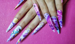 nail girly designs easy