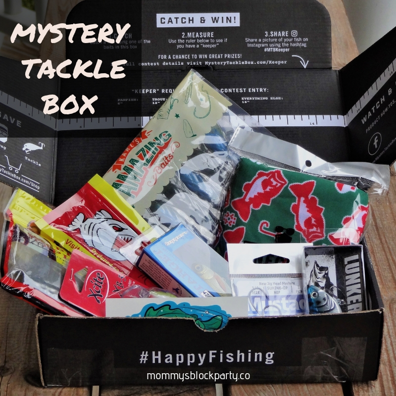 Make Your Fish Story A Reality With The Mystery Tackle Box #MBPHGG18 -  Mommy's Block Party