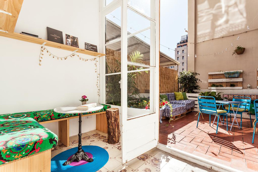 terraza hotel barcelona