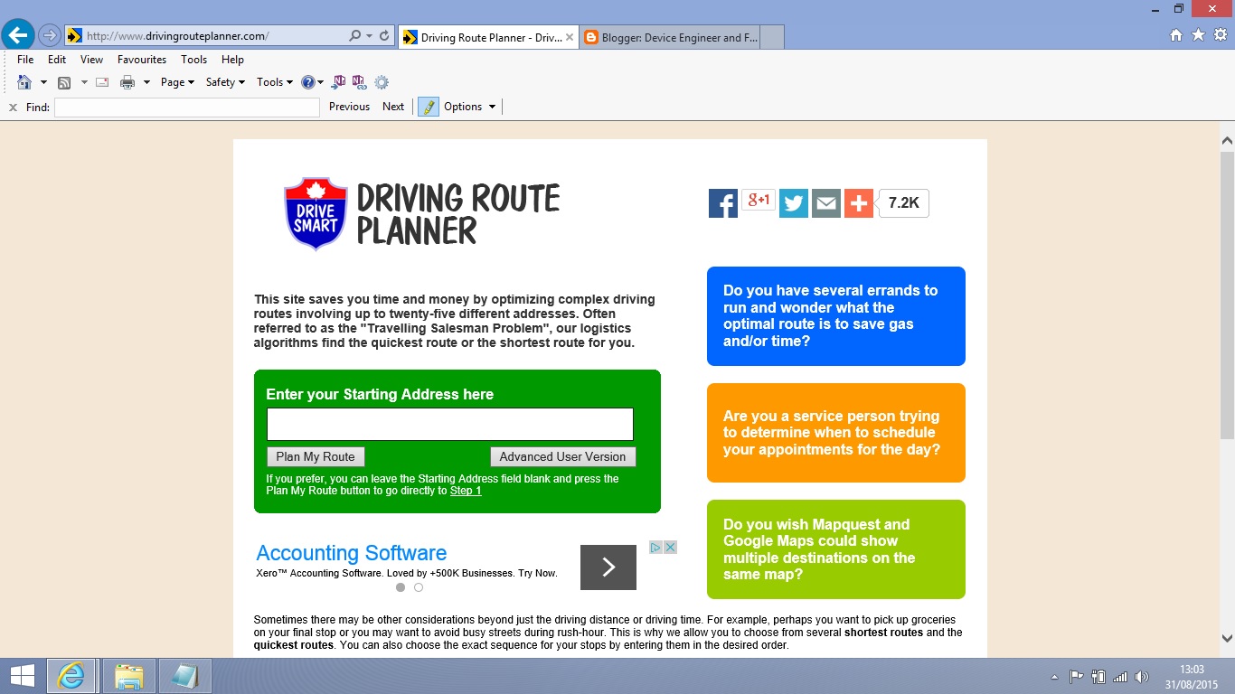 Device Engineer And Fault Team Various Route Planner Websites