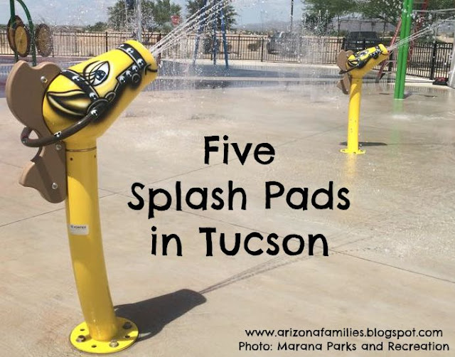 Arizona Families Five Splash Pads in Tucson Marana Splash Pad Grand