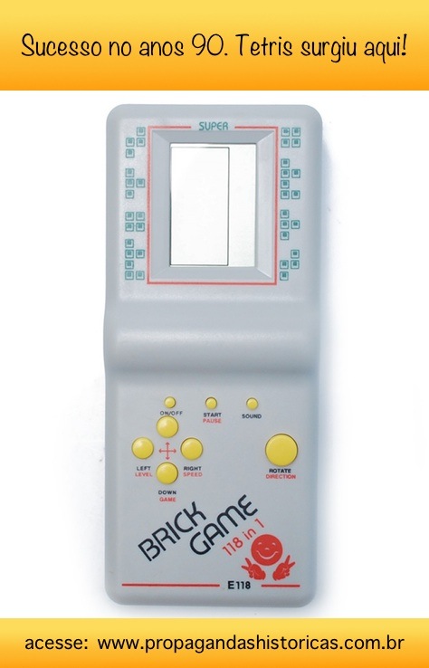 Conheça a história do Tetris: um dos jogos mais famosos nos mini-games dos anos 90.