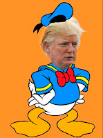 Resultado de imagem para PATO DONALD COM FAIXA DE PRESIDENTE DOS usa GRAVURA