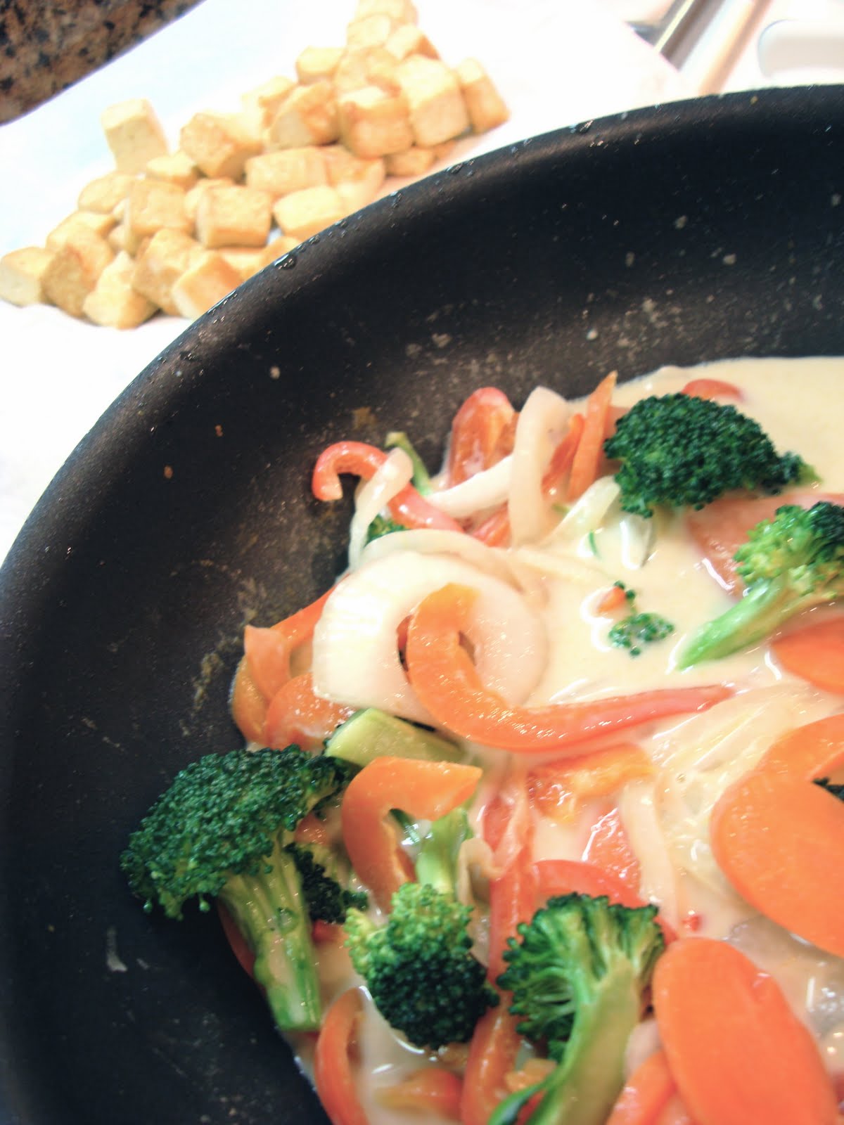 Thai Tofu and Vegetable Curry Recipe ~ Healthy Journey Cafe