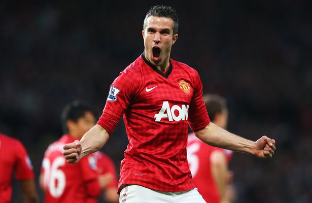 Star: Robin van Persie netted 26 times for United in the 2012-13 campaign