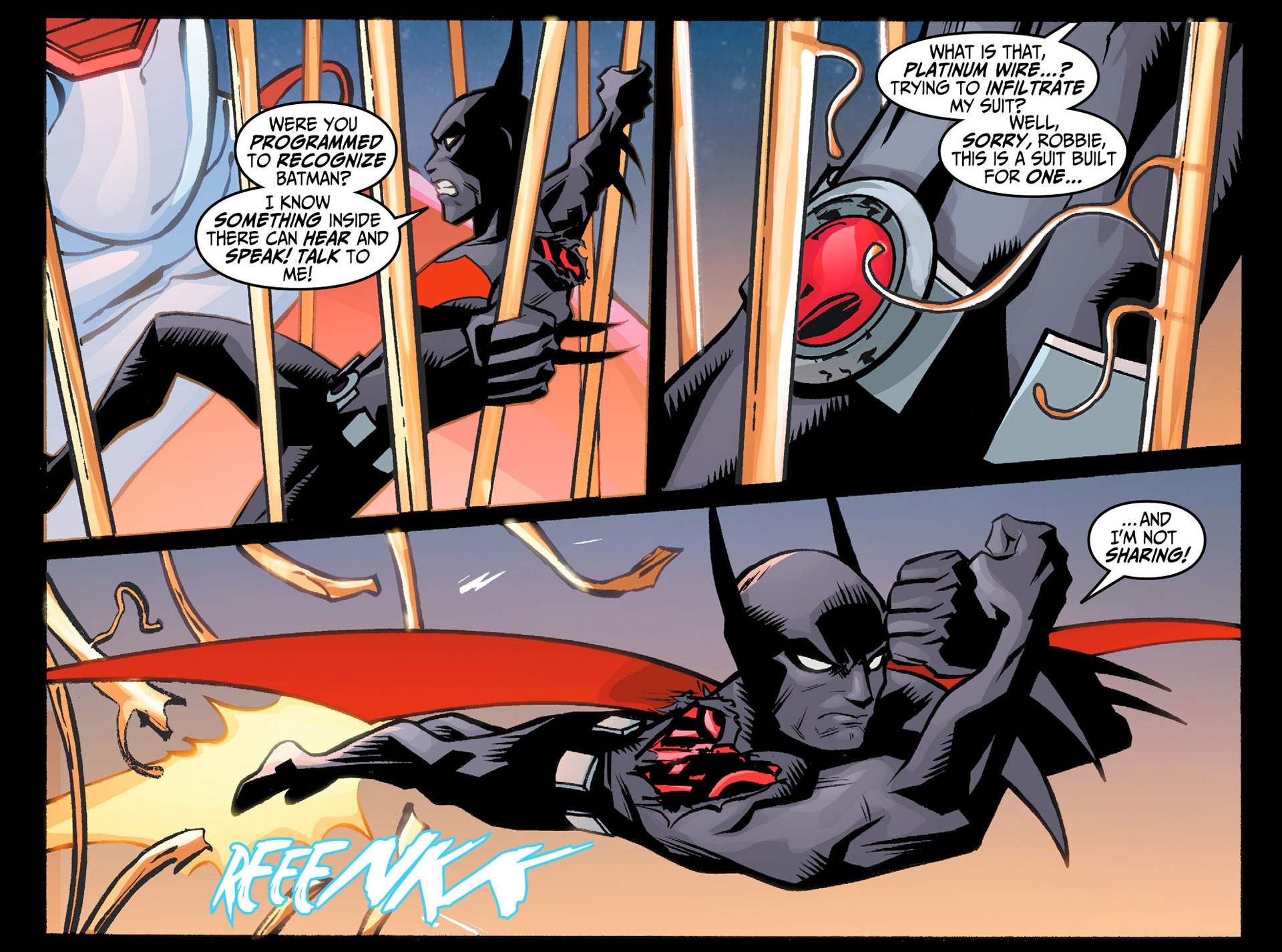 Read online Batman Beyond (2012) comic -  Issue #24 - 13