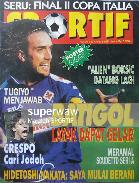 Majalah SPORTIF Batigol Layak Dapat Gelar