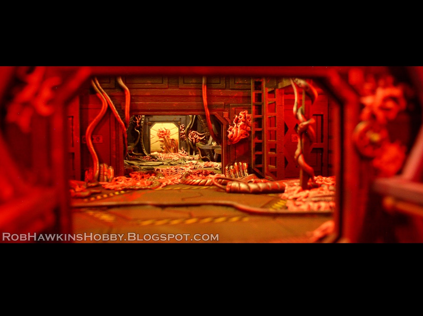 Rob Hawkins Hobby Sedition Wars Display Boards Lighting Showcase