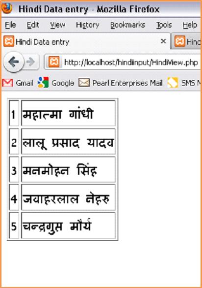 AnkDroid Taking Hindi Input In PHP