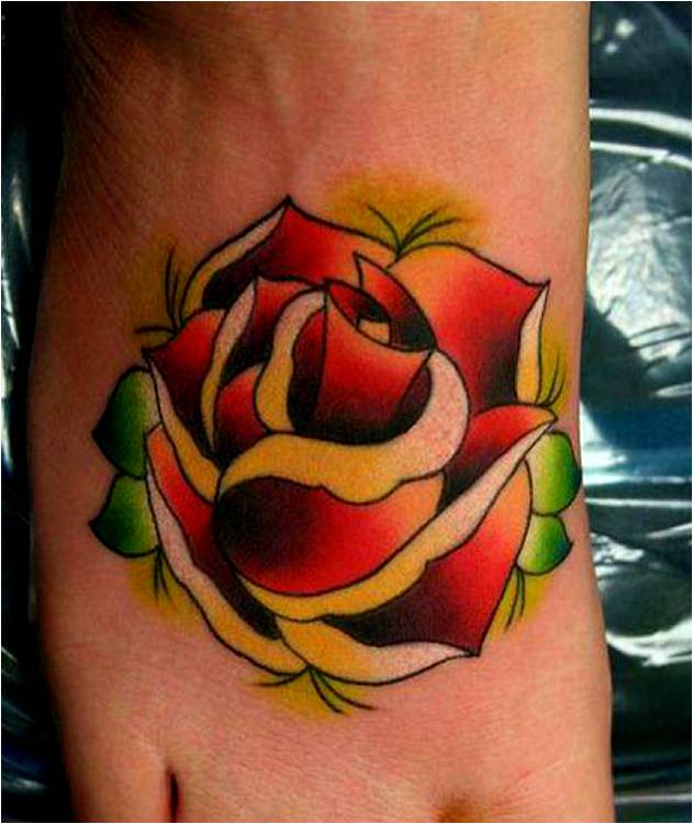 Trend Tattoo Styles Rose Tattoo Spesific Colors Meaning