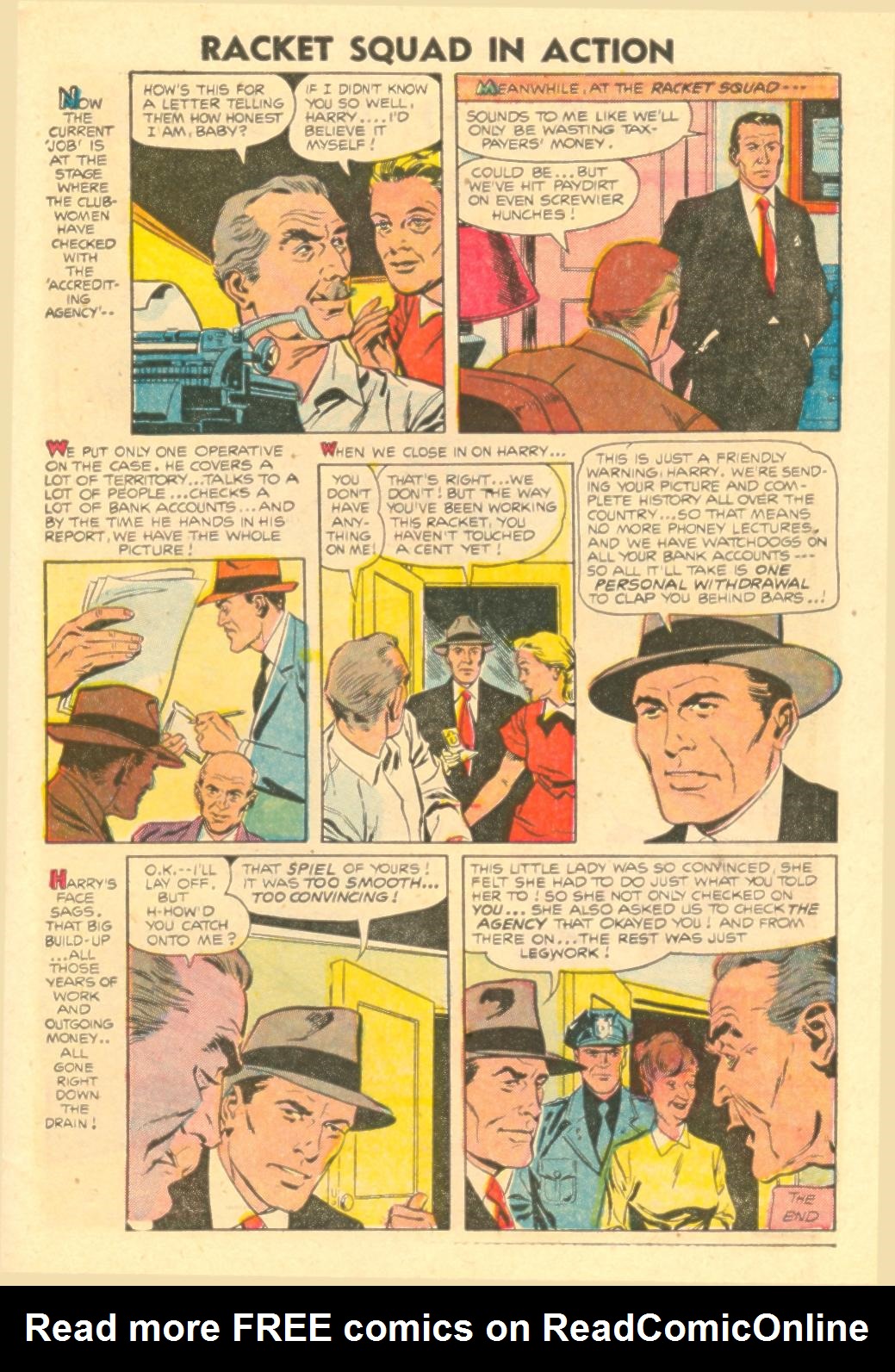 Read online Racket Squad in Action comic -  Issue #17 - 7
