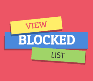 How to Find and View My Blocked List On Facebook – Facebook Blocked User Lists