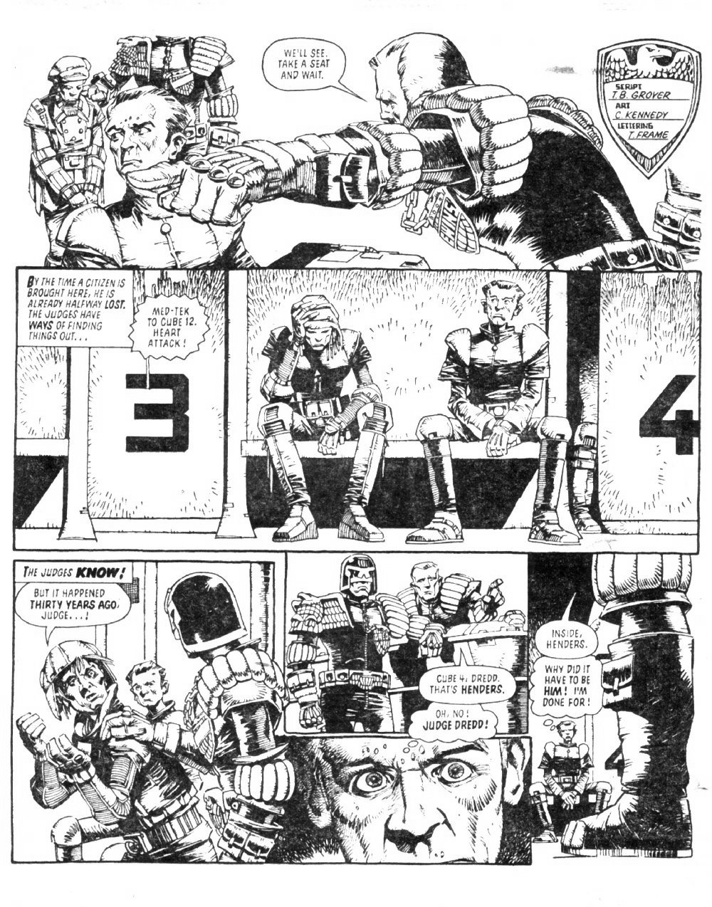 Read online Judge Dredd: The Complete Case Files comic -  Issue # TPB 7 (Part 1) - 204