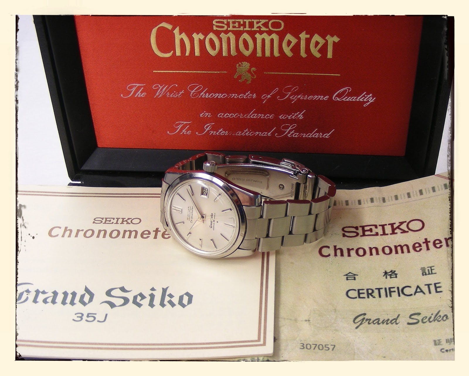 Harry's Vintage Seiko Blog: Reflections on the 1964 cal. 430/43999 Grand  Seiko Chronometer