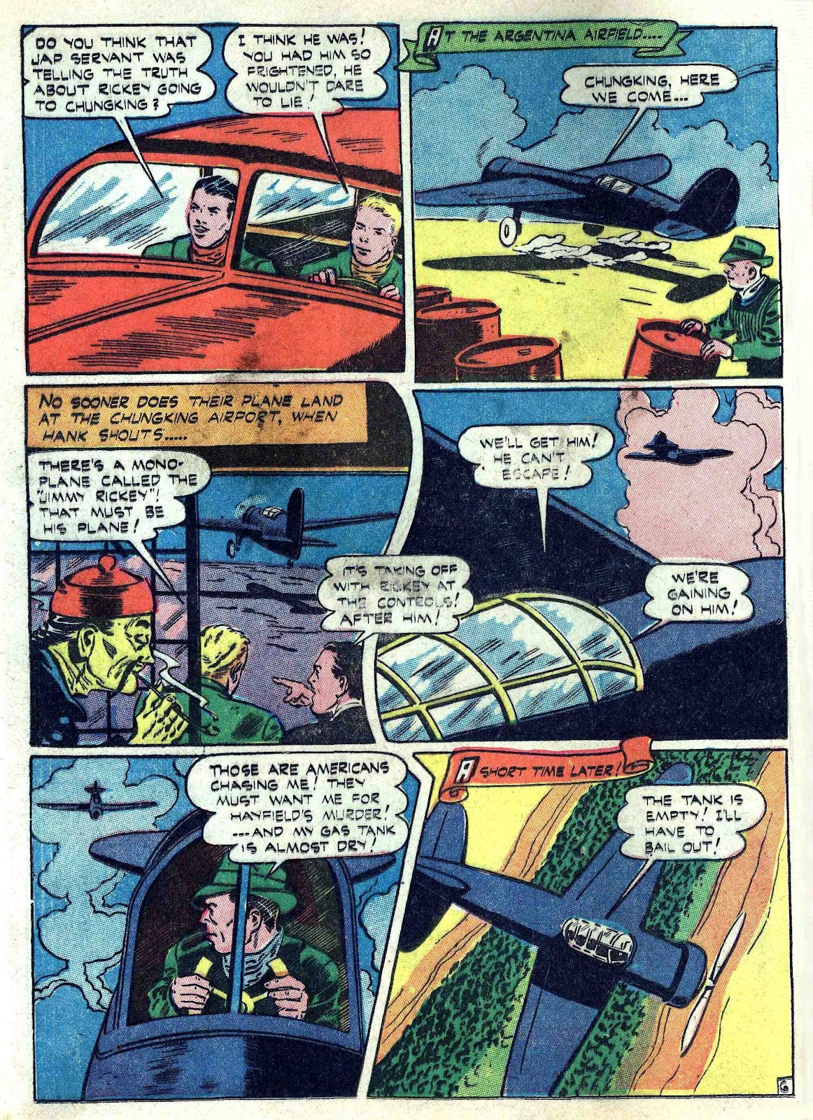 Captain Aero Comics issue 26 - Page 16