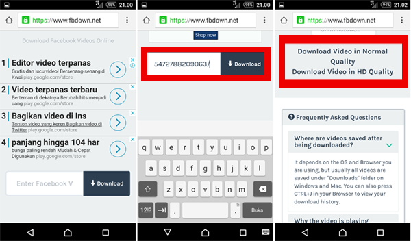 3 Cara Download Video dari Facebook Tanpa Software 3 Cara Download Video dari Facebook Tanpa Software