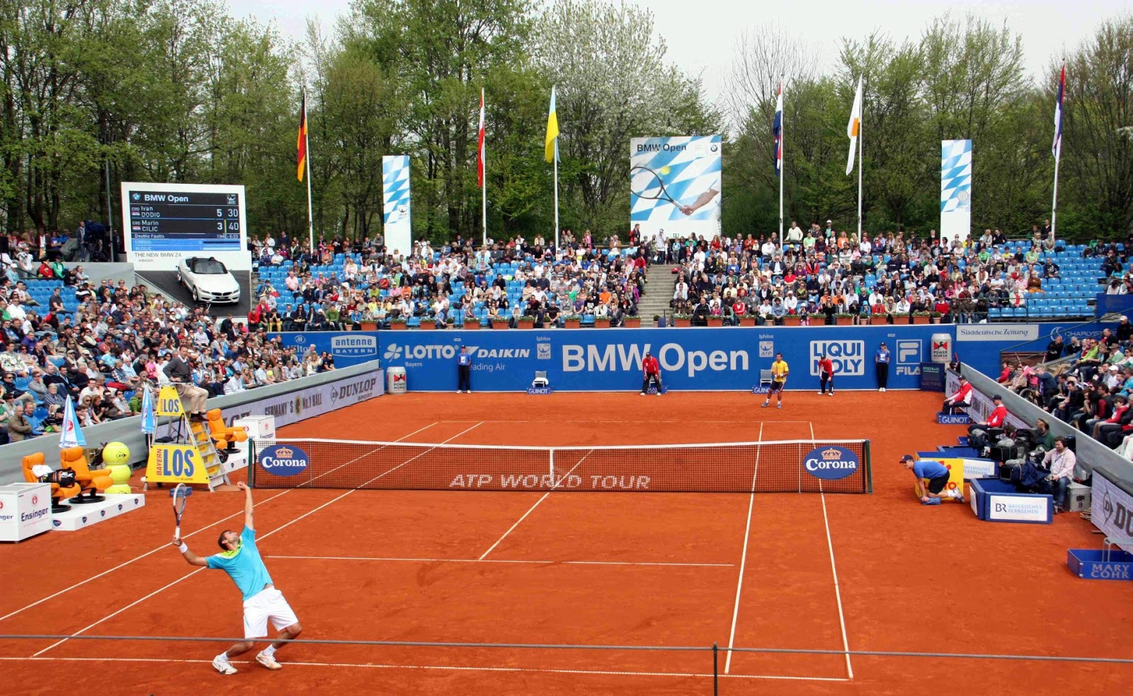 BMW Open Mit Tommy Haas, Philipp Kohlschreiber und Daniel Brands drei