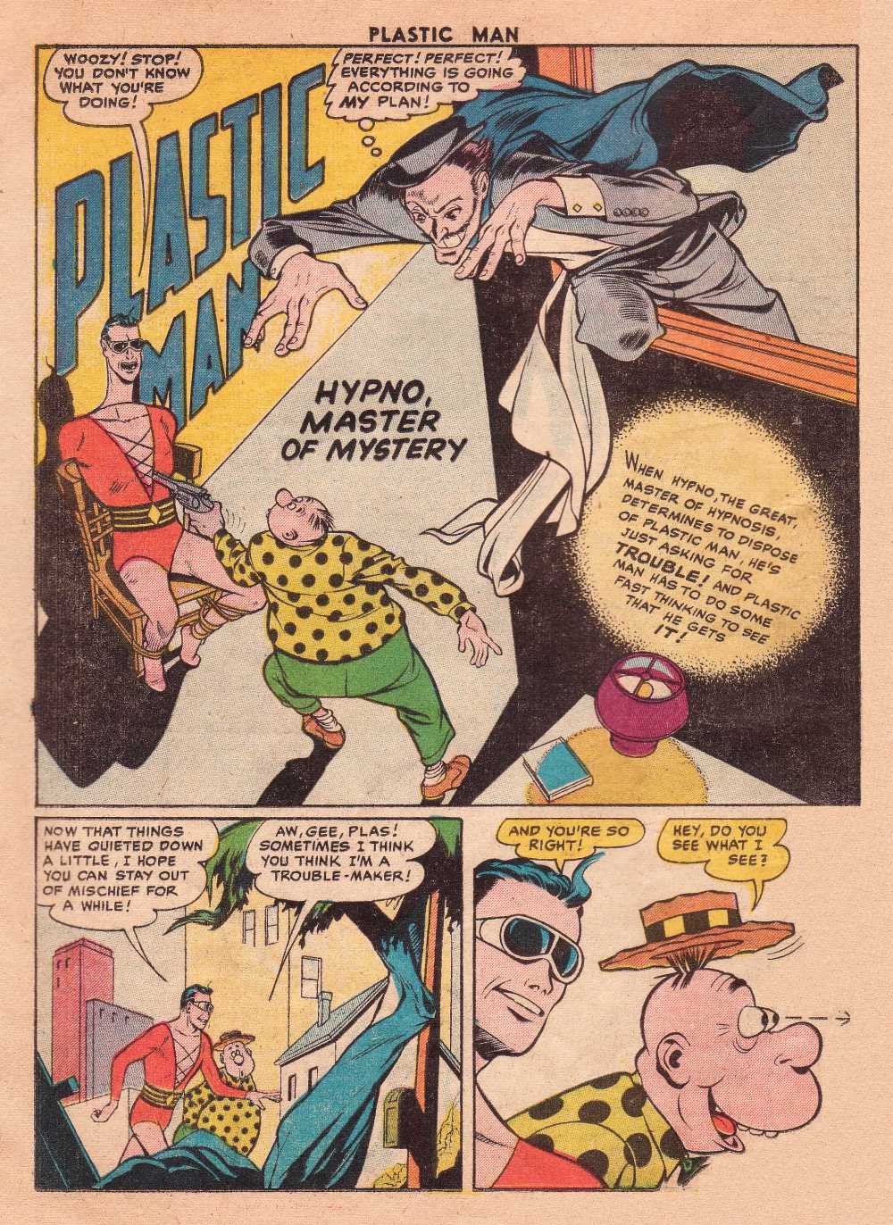 Read online Plastic Man (1943) comic -  Issue #60 - 24
