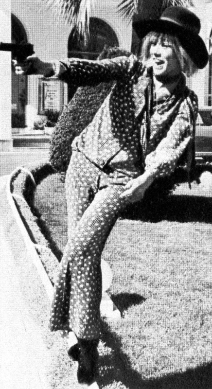 Dress like rock chicks: Style icon: Anita Pallenberg