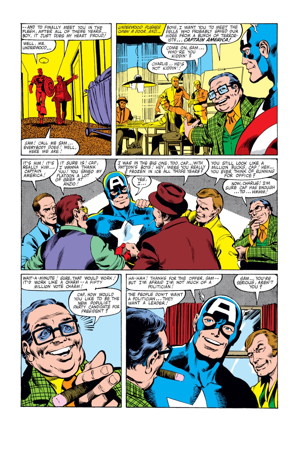 Read online Captain America (1968) comic -  Issue #250 - 5