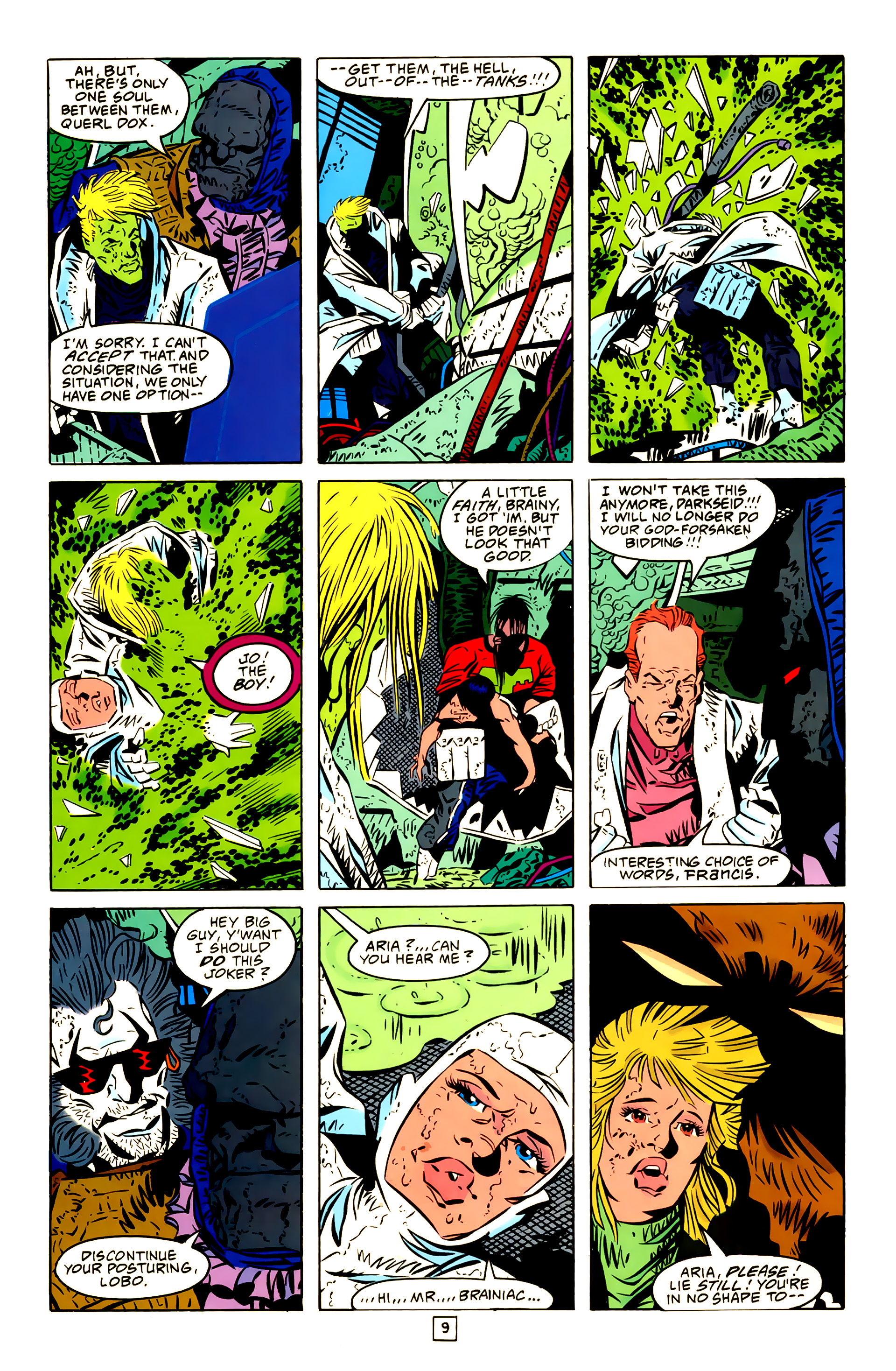 Legion of Super-Heroes (1989) 24 Page 9