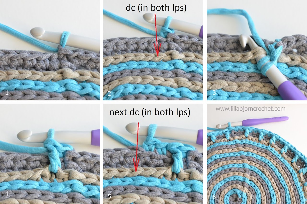 UFO pillow - free crochet pattern by Lilla Björn. With this easy to follow pattern you will get acquainted with basics of overlay crochet and will learn how to make Camel stitch