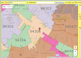 zip codes of fast growing companies