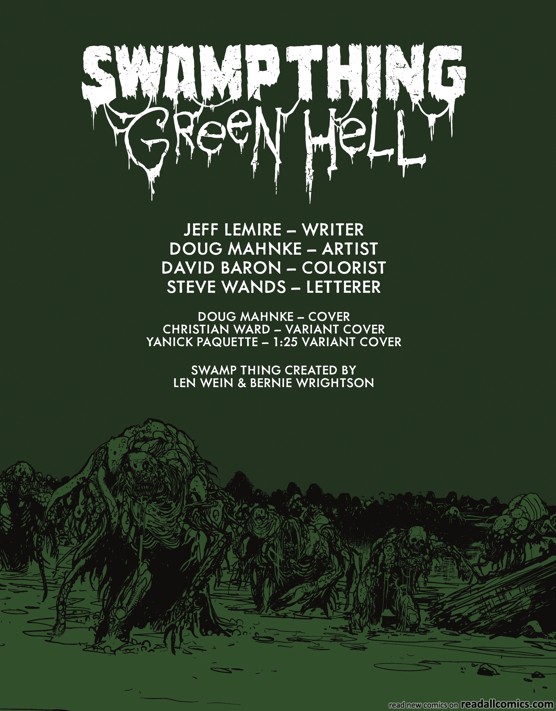Swamp Thing: Green Hell chapter 2 page 2