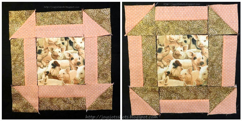 Joy S Jots Shots Whatnots Quilt Shot Block 23 Hole In The