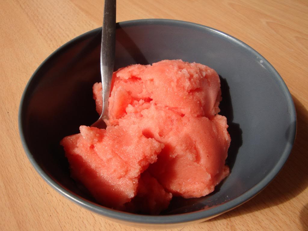 Gourmandises végétariennes: Wassermelonensorbet