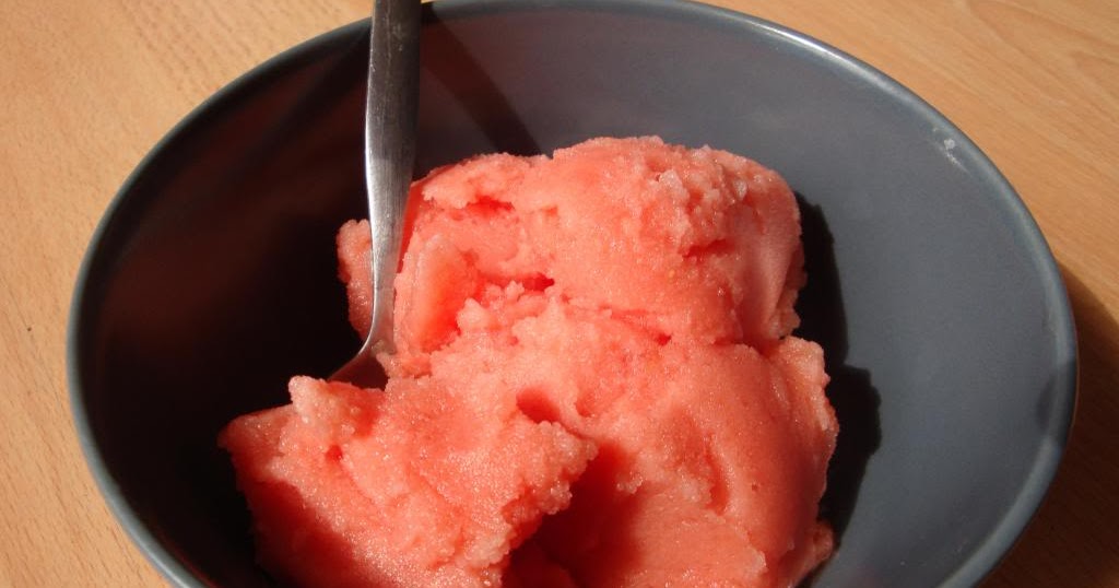 Gourmandises végétariennes: Wassermelonensorbet
