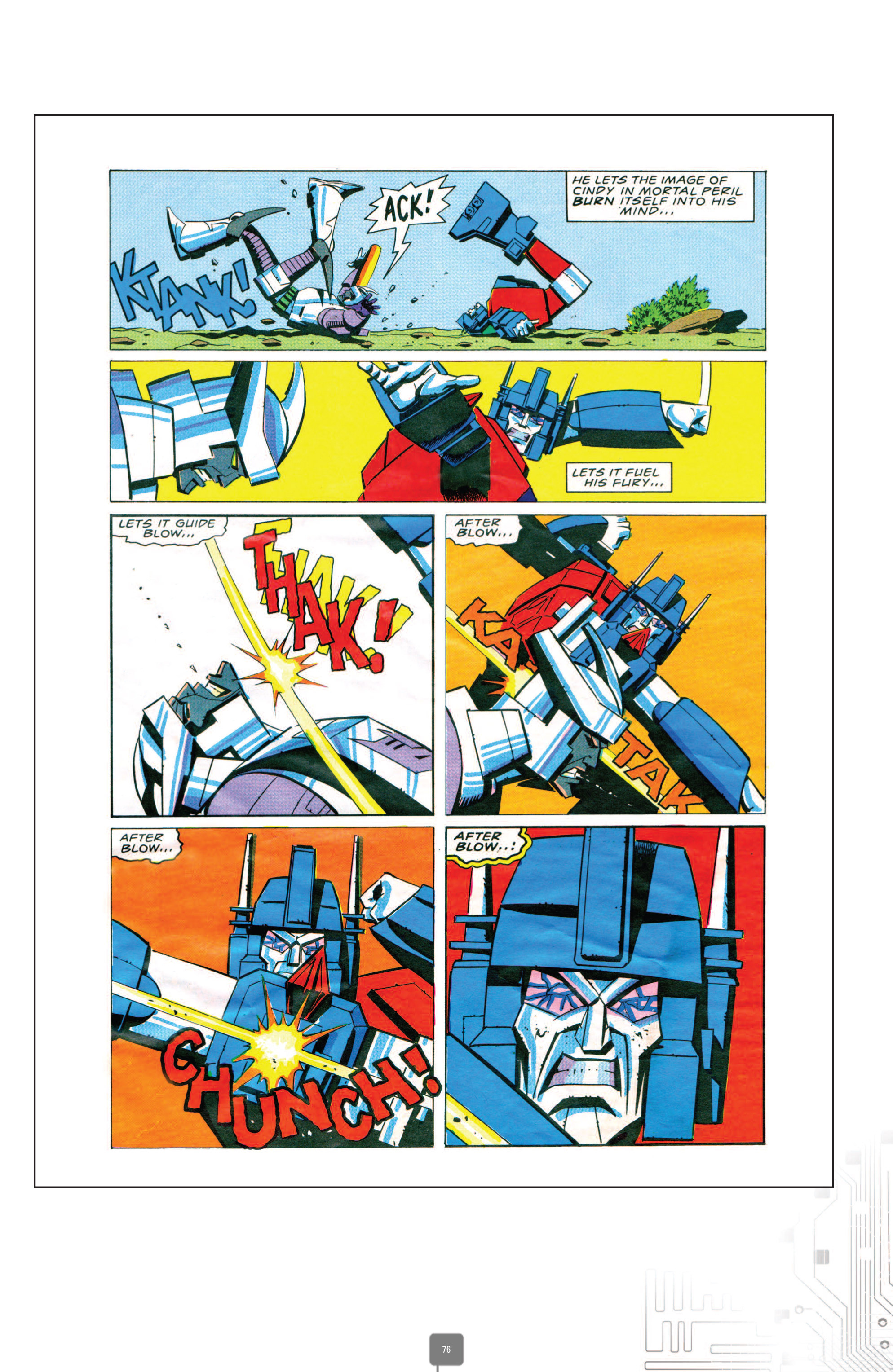 Read online The Transformers Classics UK comic -  Issue # TPB 4 - 76