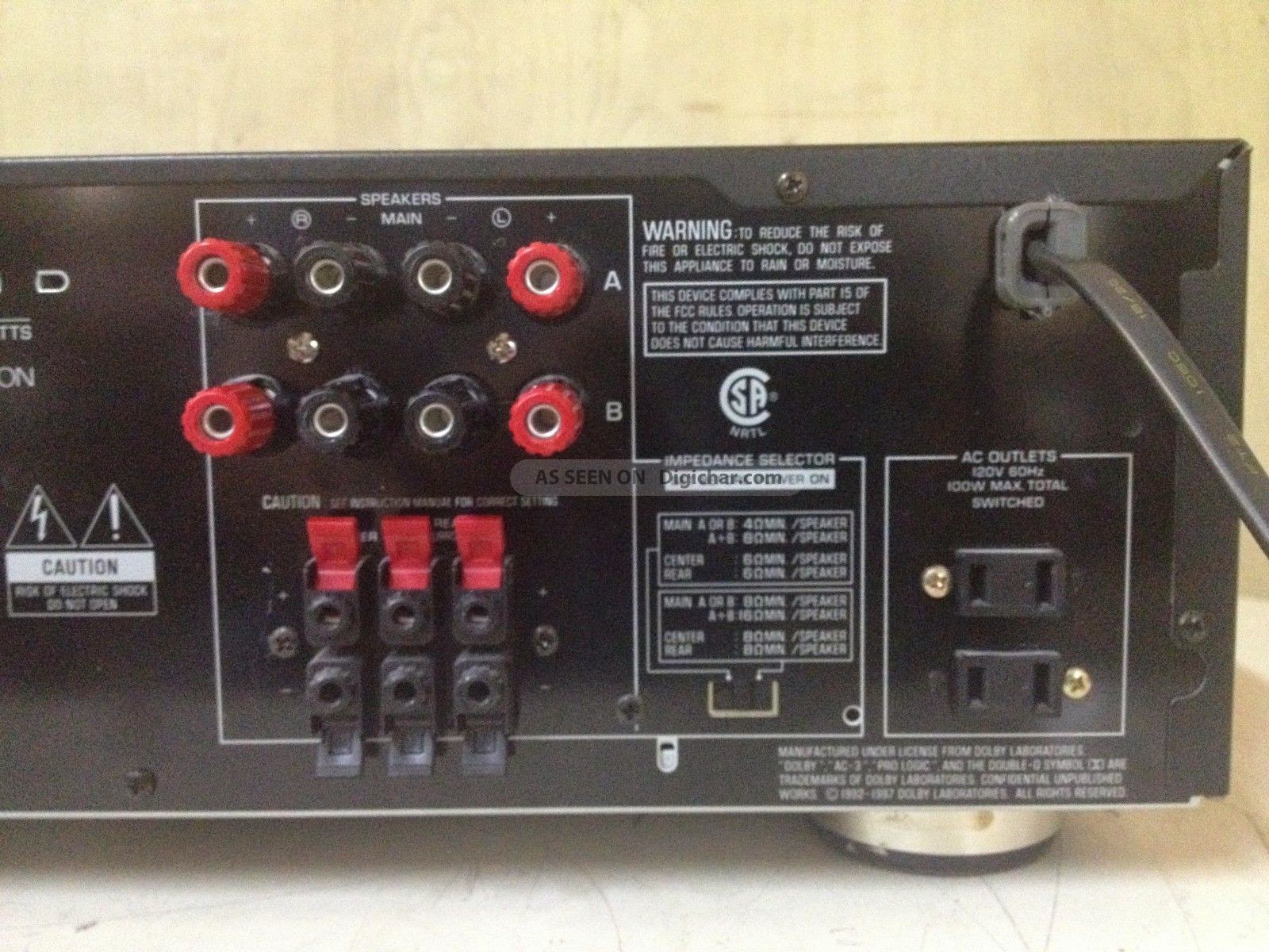 Yamaha Htr 5230 Owner