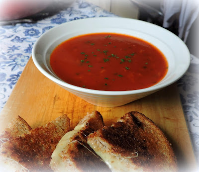 Roasted Tomato & Rice Soup