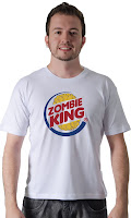 Camiseta Namorado Geek Zombie King