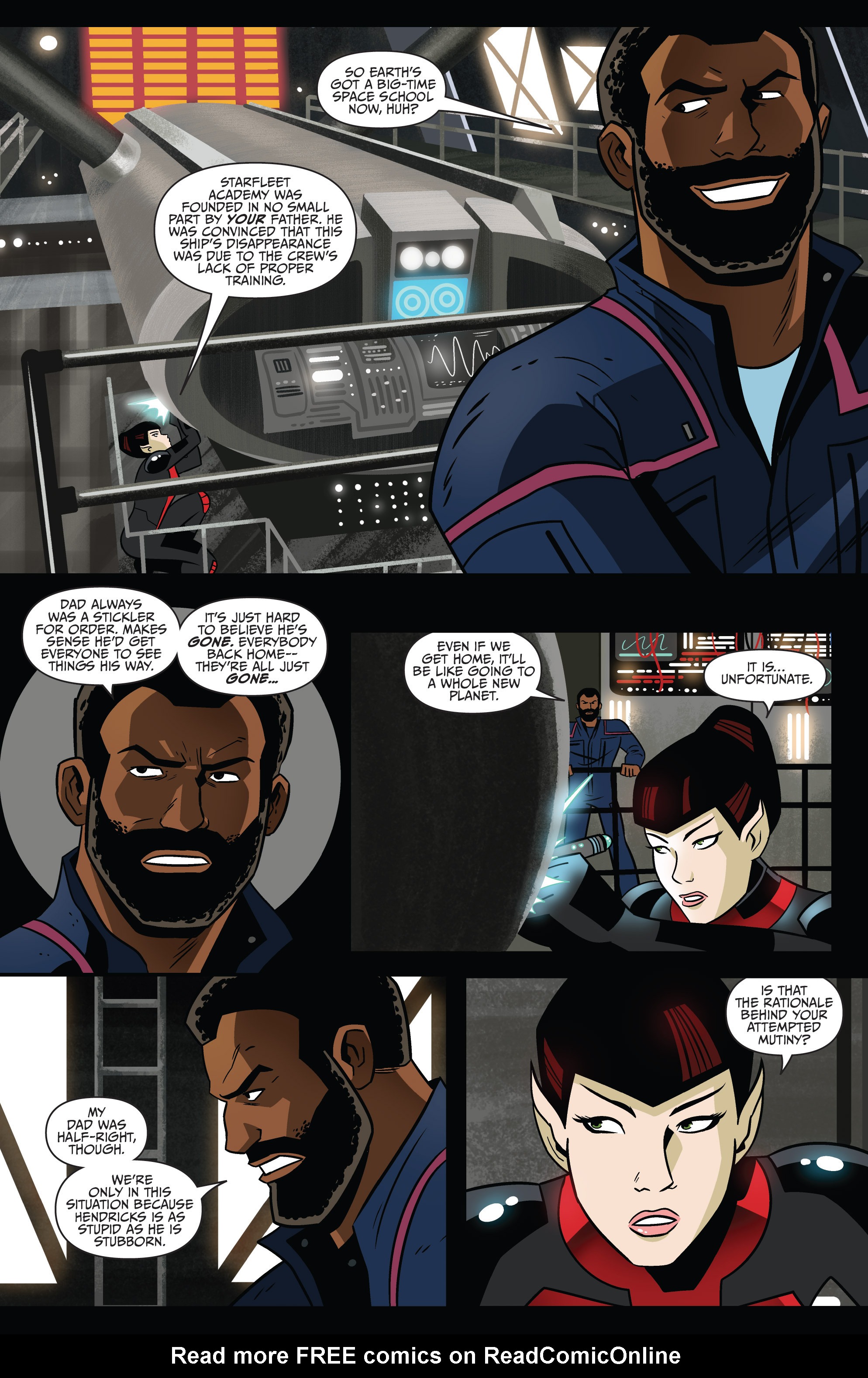 Read online Star Trek: Starfleet Academy (2015) comic -  Issue #5 - 7