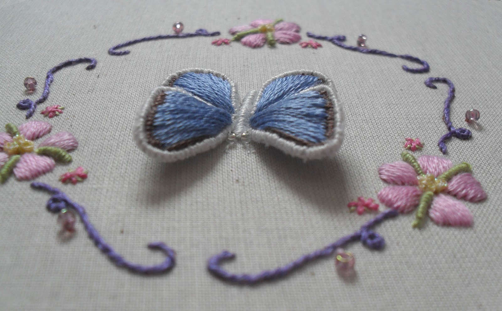 Sew in Love Raised Embroidery and Stumpwork