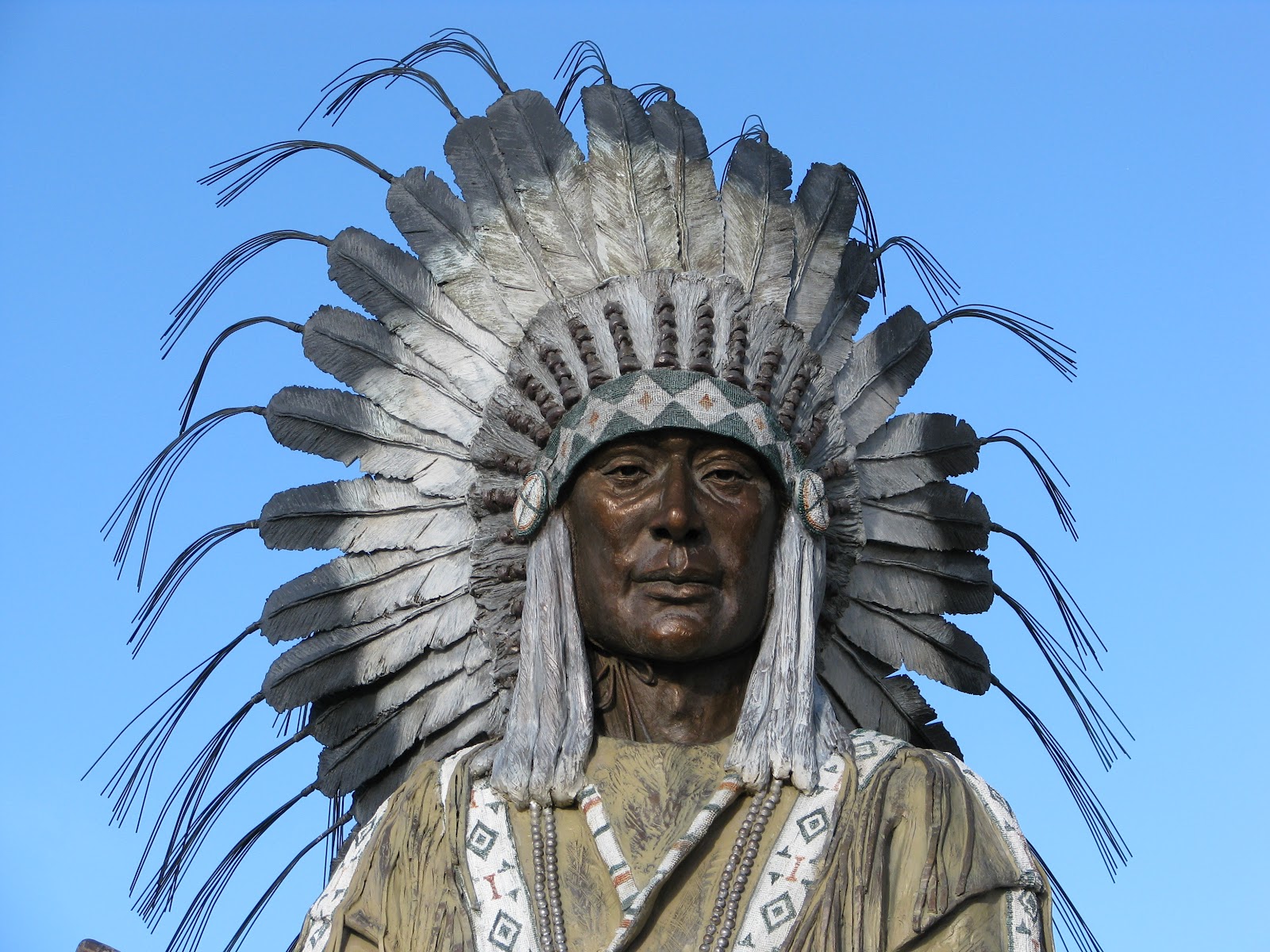 Streets Of Denver: Westin Hotel Indian Chief statue